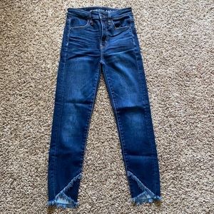 American Eagle Super Hi-Rise Crop Jegging